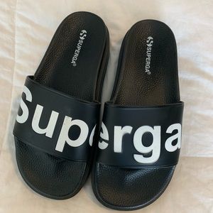 Brand new superga slides